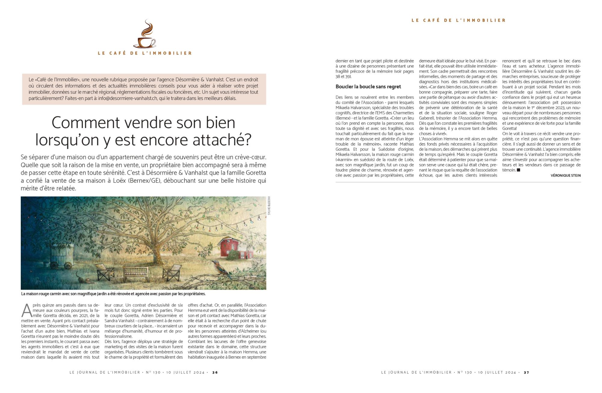 JIM_cafe_de_l_immobilier_comment_vendre_vendre_son_bien_desormiere-vanhalst_illustration sylvie Bleeckx Article de notre chronique Le Café de l'Immobilier: Comment vendre son bien lorsqu'on y est encore attaché? avec l'agence immobilière Désormière & Vanhalst_illustration sylvie Bleeckx