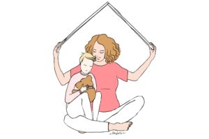 Au coeur des grottes_Groseille_Illustration_Témoignage Au coeur des grottes: fondation venant en aide aux femmes victimes de violence à Genève, soutenue par l'agence immobilière Désormière & Vanhalst